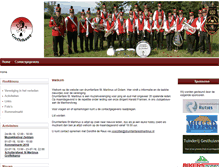 Tablet Screenshot of drumfanfarestmartinus.nl